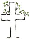 Cartoon: life goes on (small) by Frits Ahlefeldt tagged life,reincanation,cristanity,cross,believes