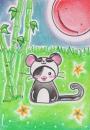 Cartoon: Kitty or Panda (small) by Metalbride tagged traiding,card,widget