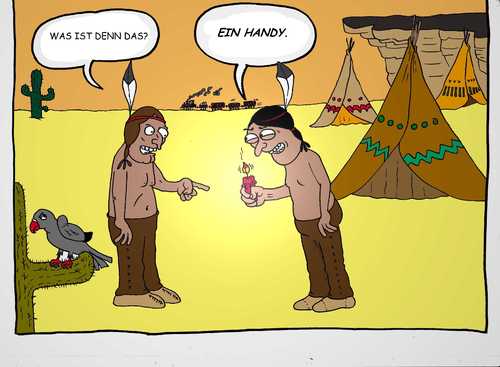 Cartoon: a (medium) by kader altunova tagged indianer