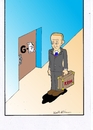 Cartoon: Kein Platz für Russland in der  (small) by kader altunova tagged angela,g8,putin
