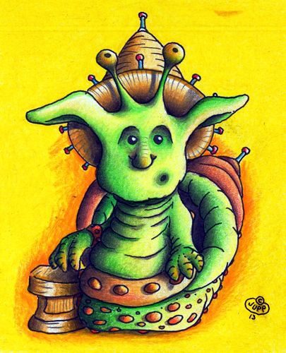 Cartoon: Schnecke (medium) by Jupp tagged schnecke,snail,fantasy,illustration,illustrator,jupp,bomm,boom,design,lahnstein