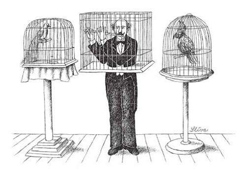 Cartoon: Cages (medium) by Jiri Sliva tagged music