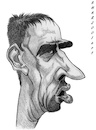 Cartoon: Franck Ribery (small) by shar2001 tagged caricature franck ribery