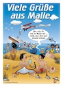Cartoon: Grüße aus Malle (small) by BARHOCKER tagged mallorca,urlaub