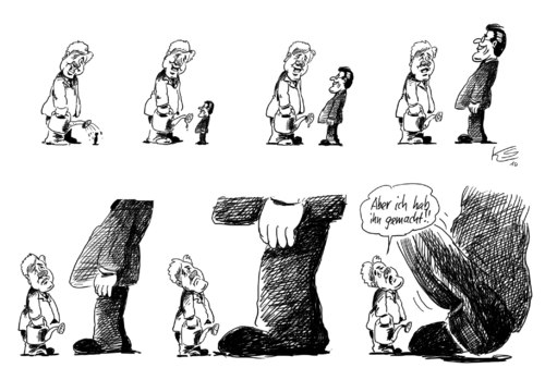 Cartoon: Gemacht... (medium) by Stuttmann tagged seehofer,guttenberg,csu,bayern,horst seehofer,guttenberg,csu,bayern,horst,seehofer