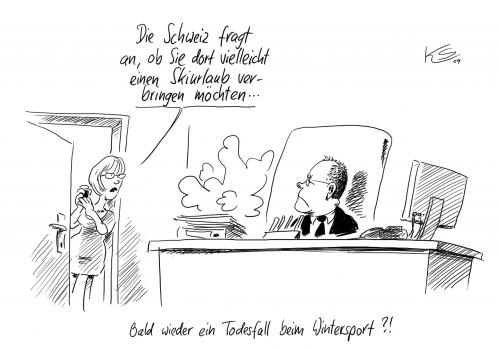 Cartoon: Skiurlaub (medium) by Stuttmann tagged schweiz,steinbrück,indianer,steuerflüchtlinge,banken,bankgeheimnis,althaus,thüringen,cartoon,cartoons,schweiz,peer steinbrück,indianer,steuerflüchtlinge,steuer,steuern,banken,bank,bankgeheimnis,althaus,thüringen,geld,geheimnis,ski,skiurlaub,wintersport,winter,unfall,peer,steinbrück