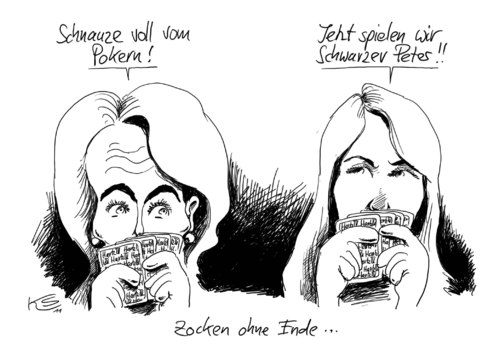 Cartoon: Zocken... (medium) by Stuttmann tagged hartz4,hartz,arbeit,job,arbeitslosigkeit,arbeitslos,pokern,casino,glücksspiele
