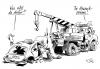 Cartoon: Abschleppen (small) by Stuttmann tagged opel,fiat,abwrackprämie,gm,übernahme,insolvenz,autoindustrie,absatzkrise,wirtschaftskrise,rezession,verkaufszahlen,konjunktur,schlüsselindustrie,abschwung