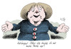 Cartoon: Anhängsel (small) by Stuttmann tagged merkel,cdu
