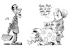 Cartoon: Ganz lieb... (small) by Stuttmann tagged merkel,obama