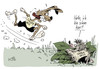 Cartoon: Hase und Igel (small) by Stuttmann tagged schuldenschnitt,griechenland,bankenkrise,schuldenkrise,eu