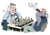 Cartoon: Ihr Zug! (small) by Stuttmann tagged privatkredit,wulff,geerkens,maschmeyer,bild,springer,diekmann