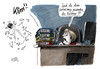 Cartoon: Klirr! (small) by Stuttmann tagged italien,eu,merkel