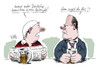 Cartoon: Nebenjob (small) by Stuttmann tagged nebenjob,steinbrück,vorträge,honorare