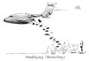 Cartoon: Neuentwicklung (small) by Stuttmann tagged eads,rüstungsauftrag,usa,boeing,airbus