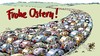 Cartoon: Ostern (small) by Stuttmann tagged ostern,verkehr,staus