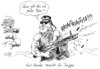 Cartoon: Rambo (small) by Stuttmann tagged guttenberg,afghanistan,bundeswehr