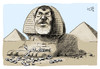 Cartoon: Sphinx (small) by Stuttmann tagged mursi,ägypten,egypt