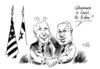 Cartoon: Willkommen (small) by Stuttmann tagged biden israel