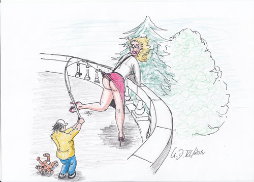 Cartoon: Jugend forscht (medium) by tobelix tagged jugend,forscht,ernsthaft,ergebnisse,tobelix