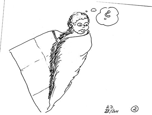 Cartoon: Pucken - aber richtig! (medium) by tobelix tagged pucken,babies,wickelmethode