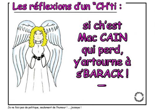 Cartoon: Les reflexions d  un C H ti (medium) by chatelain tagged humour