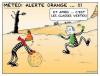 Cartoon: ALERTE ORANGE (small) by chatelain tagged humour,alerte,neige,orange,patarsort,