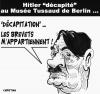 Cartoon: Hitler decapite (small) by CHRISTIAN tagged hitler,musee