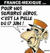 Cartoon: Les bleus ramassent une pelle (small) by CHRISTIAN tagged de,gaulle,bleus,france,appel
