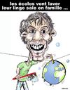 Cartoon: Nicolas HULOT candidat ... (small) by CHRISTIAN tagged presidentielles ecologistes