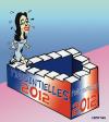 Cartoon: YES ... CHICANE ! (small) by CHRISTIAN tagged segolene,ps