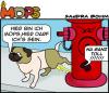 Cartoon: Mops... (small) by Sandra tagged mops pet dog