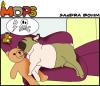 Cartoon: Mops (small) by Sandra tagged dog,pet,mops