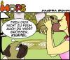 Cartoon: Mops (small) by Sandra tagged mops pets dog 