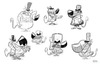 Cartoon: TUFF Puppy Designs Nickelodeon (small) by Gordon Hammond tagged tuff,puppy,fairly,odd,parents