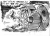 Cartoon: HAPPEE BIRTHDAY TOO-OO MEE-EE ! (small) by Tim Leatherbarrow tagged birthday,50th,49th,happy