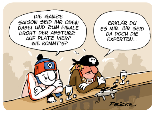 Cartoon: Absturzexperten (medium) by FEICKE tagged hsv,hamburg,fc,st,sankt,pauli,bundesliga,aufstieg,tabelle,hsv,hamburg,fc,st,sankt,pauli,bundesliga,aufstieg,tabelle