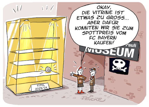 FCSP Neue Vitrine