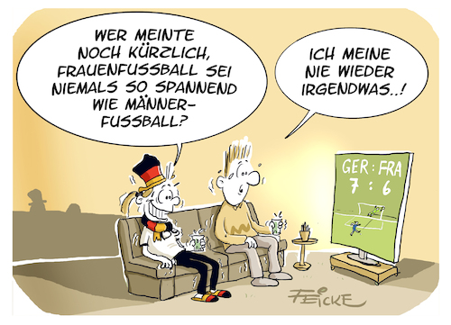 Frauen EM GER FRA