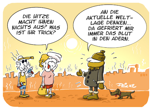 Frieren bei Hitze Frieren bei Hitze