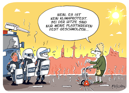 Kein Klimaprotest in Hamburg