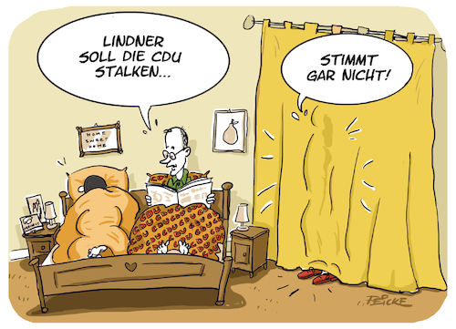 Lindner CDU Stalking