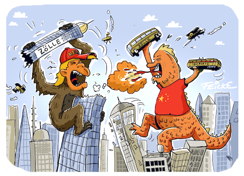 Trump Kong vs Li Zilla Trump Kong vs Li Zilla