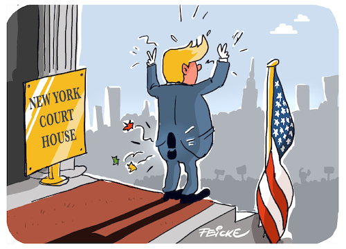 Cartoon: Trump verurteilt (medium) by FEICKE tagged new,york,court,house,trump,urteil,new,york,court,house,trump,urteil