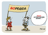 Cartoon: CSU sagt NO PEGIDA! (small) by FEICKE tagged pegida,patriotisch,alternative,deutschland,cdu,csu,merkel,seehofer,union,protest,neujahrsansprache,feicke,bundeskanzler,regierung,rechts