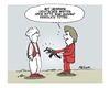 Cartoon: Friedenswaffen (small) by FEICKE tagged merkel,krieg,is,isis,rebellen,waffen,lieferung,bundestag,frieden