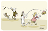 Cartoon: Hol das Törtchen (small) by FEICKE tagged diät,stock,hund,ernährung,sport