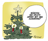 Cartoon: Kerzen (small) by FEICKE tagged kerze tannenbaum weihnachten ausgehen date dating partner rendezvous liebe paar stern christmas