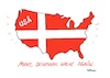 Cartoon: Make denmark great again (small) by FEICKE tagged denmark,usa,trump,greenland,nato,europe,maga