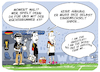 Cartoon: Trump 47 (small) by FEICKE tagged usa,fußball,trump,merz,worldcup,2026,weltmeisterschaft,wm
